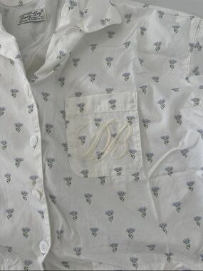 Dairy Boy Lavender Floral print Cotton Pajama set